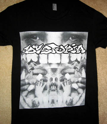 DYSTOPIA "Face" Womens T-Shirt (Medium)